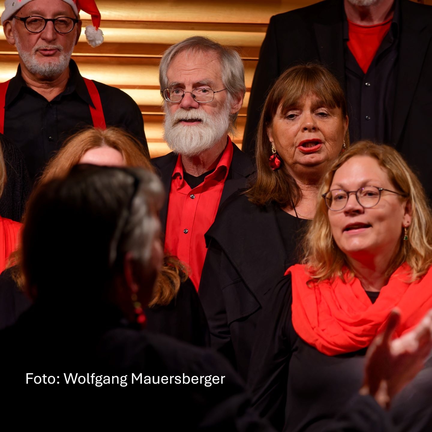 Action im Groden, unser Chor